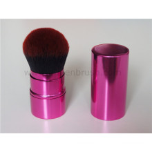 Red Powder Retractable Blush Brush for Makeup